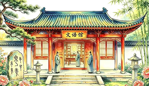 文语馆大厅